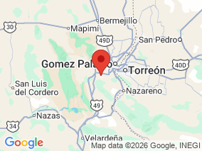Map of Site Report: Nazas River, Mexico